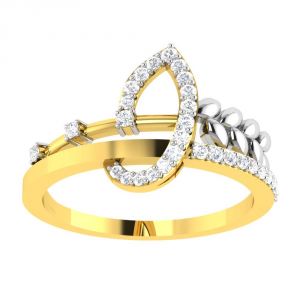 Buy Avsar Real Gold 14k Ring (code - Avr416yb) online