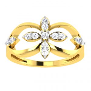 Buy Avsar 18k (750) Diamond Ring (code - Avr420a) online