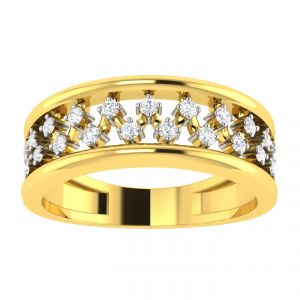 Buy Avsar 18k (750) Diamond Ring (code - Avr422a) online