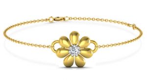 Buy Avsar Real Gold and Diamond Anjali Bangle online