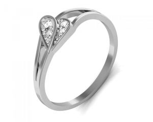 Buy Ag Real Diamond Pratiksha Ring ( Code - Agsr0073w ) online