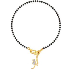 Buy Avsar 18 (750) And Diamond Handmade Mangalsutra - ( Code - 16ya ) online