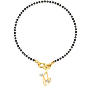 Buy Avsar Real Gold Handmade Mangalsutra - ( Code - 17yb ) online