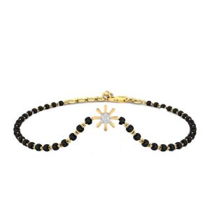 Buy Avsar Real Gold Handmade Mangalsutra - ( Code - 62yb ) online