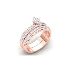 Buy Avsar Real Gold 14k Ring - ( Code - R-3710yb ) online