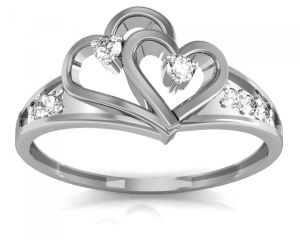 Buy Ag Real Diamond Nilam Ring ( Code - Agsr0098w ) online