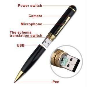 Buy High Quality HD Hidden Spy Pen Camera With 32 GB SD Memory Card online