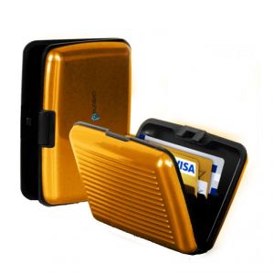 Buy Pursho Combo Of 3 Aluminium Credit Card Wallet For Men, 18 Card Holder Golden online