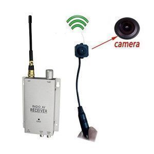 Buy Podofo Wireless Security Camera With Receiver Spy Pinhole Micro Cam Complete Surveillance System Cctv Camera online