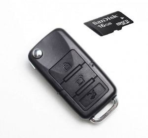 Buy Super Spy Bmw Car Key Chain Camera With 8 GB Micro SD online