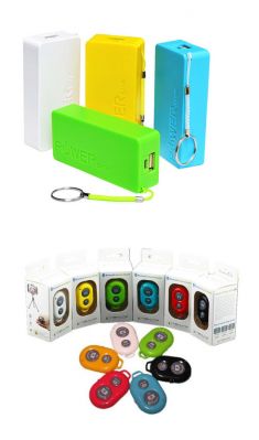 Universal 5600 MAH Power Bank With Smartphone Bluetooth Remote