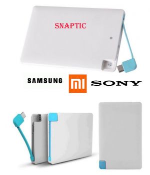 Branded 2500mAH OEM Credit Card Power Bank For Gionee M5 Plus