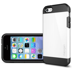 Spigen Tough Armor Hybrid Case For Apple IPhone 5 5S (White)