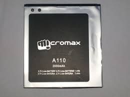 Micromax Mobile Battery For Micromax Canvas 2 A110 Superfone 2000mah