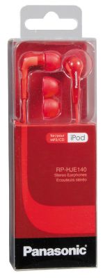 Buy Panasonic Rp-hje140e-r Red Earphone online