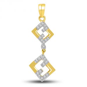 Surat Diamond Love In The Air Diamond & Gold Pendant For Her P722