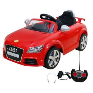 Buy Wheel Power Baby Battery Operated Ride On Car Audi 676 Ar Red online