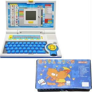 Buy Excellent Combo - 42 PCs Coloring Set With Learning Laptop - Kids-childrens online