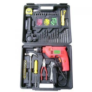 Buy 100 PC Toolkit With Powerful Drill Machine Set online