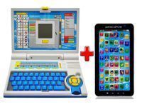 Buy Combo Offer Kids Toy Learning Laptop And P1000 Kids Educational Tablet online