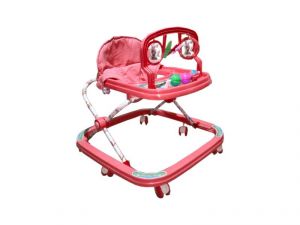 Buy Indmart Stylish Red Colour Baby Adjustable Rattle Walker For Your Kids online