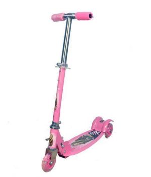 Buy Portable 3 Wheels Kids Scooter ( Pink ) online