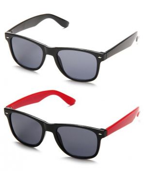 Buy Red black & Black black Wayfarer Sunglasses online