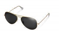 Buy New Classic Aviator Style Sunglasses Golden Frame/black Lens online