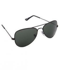 Buy Nau Nidh Dark Black Lense Aviator Style Sunglasses Goggles Sun Glasses online