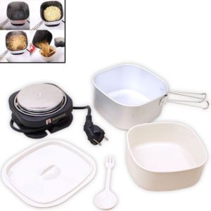Buy Electric Portable External Dual Voltage Electric Travel Cooker 4 Travelling online