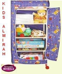 Buy Folding Cloth Almirah With Wheels For Kids Room online