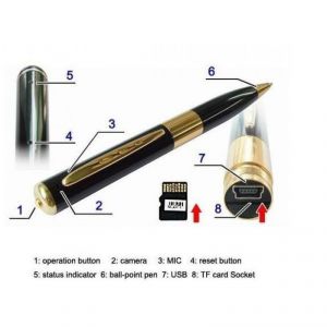 Buy USB Spy Pen Camera - Expandable Upto 16GB online