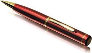 Buy Being Trendy Spy Gadget Mp42 Red HD 4GB In-built Pen Spy Camera (5 Mp) online