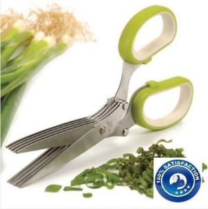 Buy Multifunction 5 Blades Scissors-vegetable Chopper-paper Shredder online
