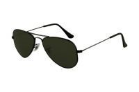 Buy Trendy Aviator Style Uv Protected Sunglass Black Frame/black Lens online