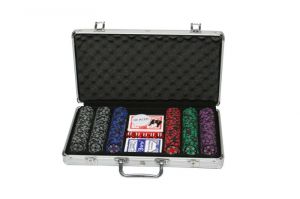 Buy Sands Incorporation 300 Denomination Clay Chips Poker Game Set online