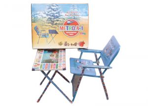 Buy Metroa-1 Kids Table Chair Blue online
