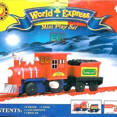 mini toy train set