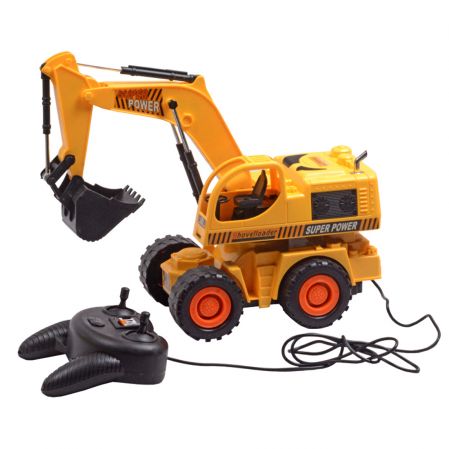 small remote control jcb