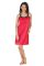 Fasense Exclusive Women Satin Nightwear Sleepwear 4 PCs Set, Nighty,dp100 A