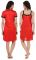 Fasense Exclusive Women Satin Nightwear Sleepwear 4 PCs Set, Nighty,dp100 C