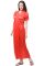 Fasense Exclusive Women Satin Nightwear Sleepwear 6 PCs Set Of Nighty, Wrap