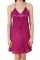 Fasense Women Satin Nightwear Sleepwear Short Nighty Dp195 A