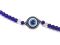 Evil Eye Lucky Protection Charm Adjustable Blue Bracelet For Men & Women ( Code Evlbluadjstbr )