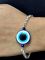 Evil Eye Protection And Peace Lucky Charm Adjustable Bracelet For Men And Women ( Code Evlmtlbgbr )