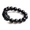 Feng Shui Pi Xui Pi Yao Obsidian Crystal Bracelet Protection Prosperity And Luck For Men And Women
