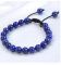 Lapis Lazuli Crystal 8 MM Adjustable Bracelet For Men And Women Reiki Healing ( Code Lapisdoribr )