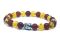 Real Citrine And Carnelian Stretch Bracelet For Men And Women ( Code Carcitbdbr )