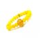 Tibetan Om Mani Padme Hum Engraved Bracelet For Reiki Healing - ( Code - Yellowommanibr )