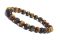 Natural Tiger Eye's Diamond Cut Crystals Bracelet For Men And Women ( Code Tgrcutbr )